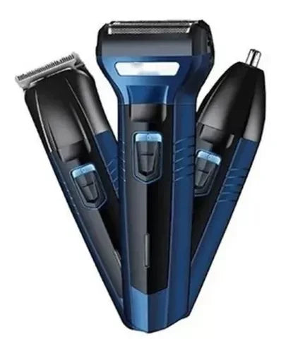maquina de afeitar 3 en 1 AZUL