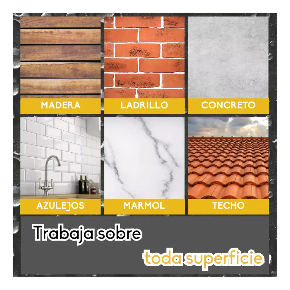 KIT IMPERMEABILIZANTE 3 UNIDADES DE 300G C/U + BROCHAS INCLUIDAS