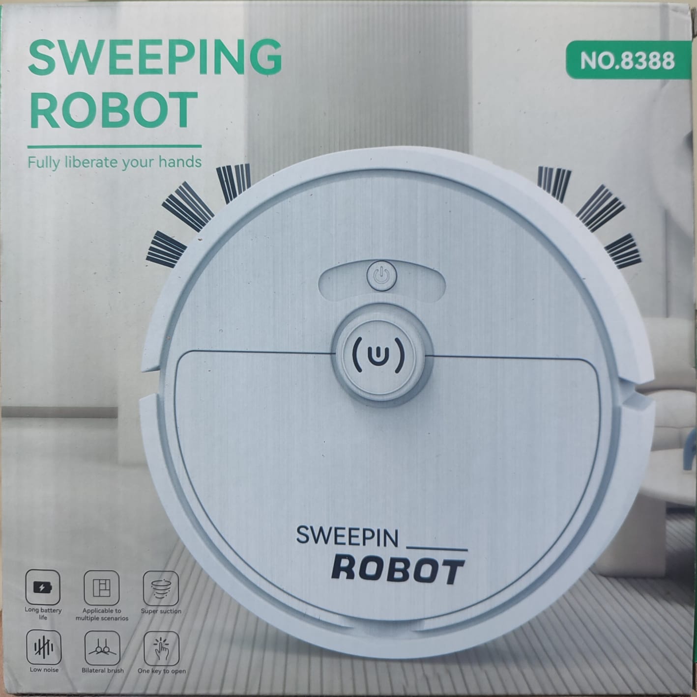 BARREDORA Y ASPIRADORA ROBOT INTELIGENTE