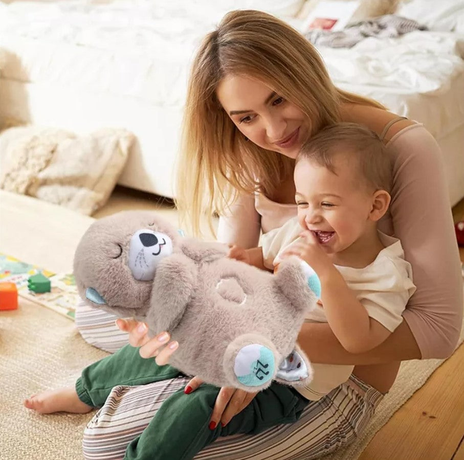 Nutria Koala Relajante Peluche Apego solo color gris
