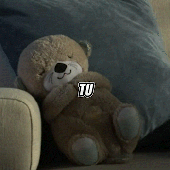 Nutria Koala Relajante Peluche Apego solo color gris