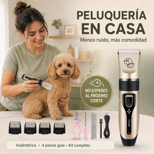 Kit Profesional Cortadora Pelo Mascota