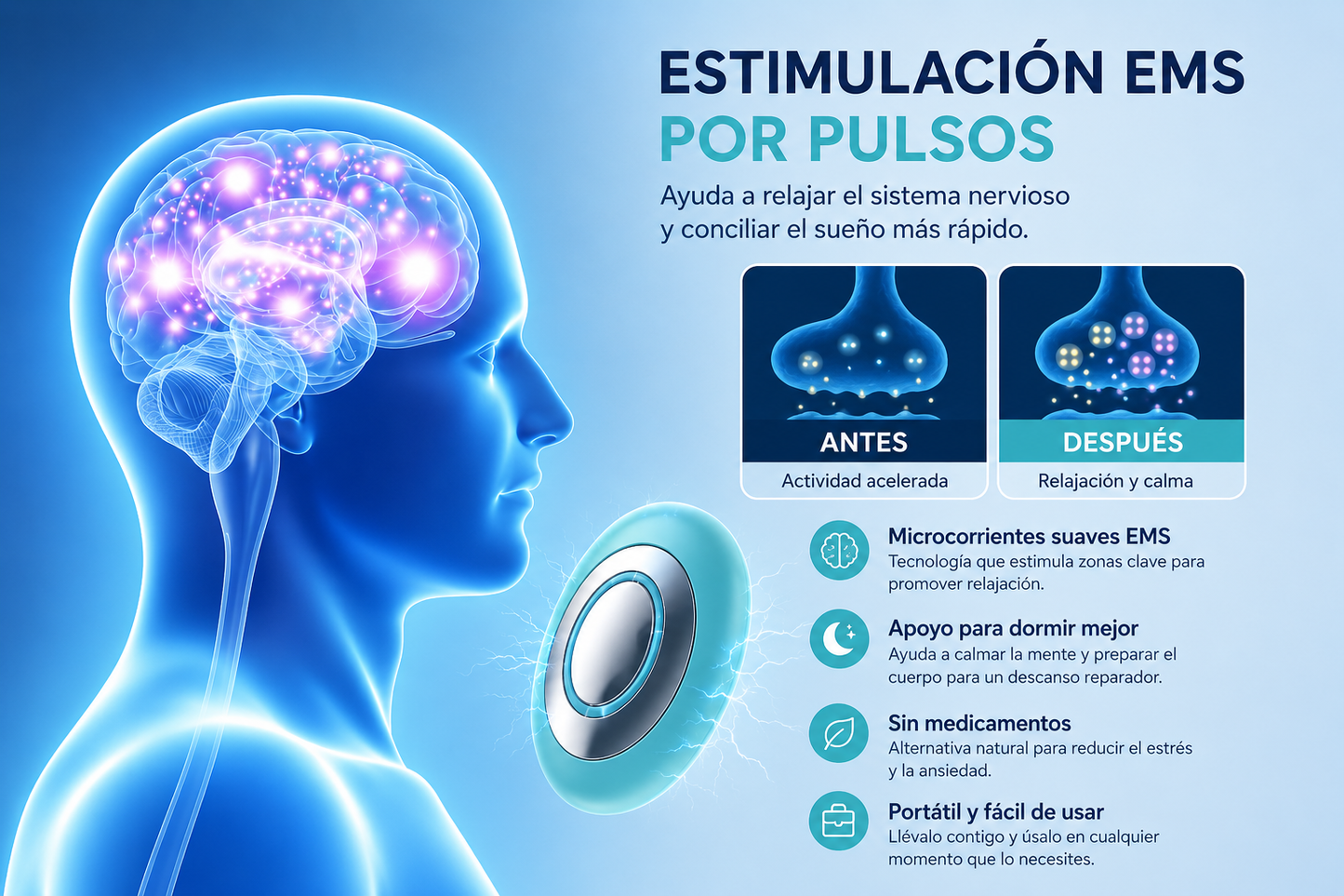 Dispositivo Terapia Ansiedad Sueño
