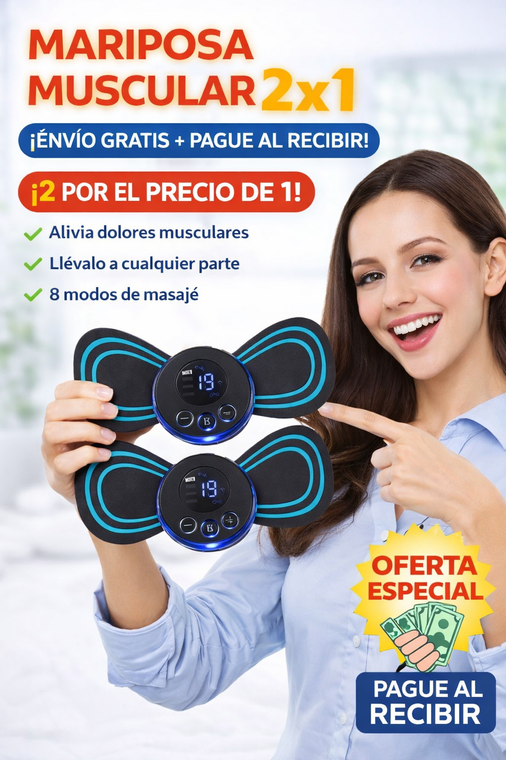 NUEVO MASAJEADOR MARIPOSA