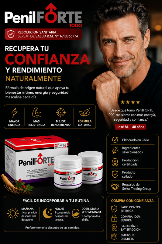 PenilForte Potenciador Masculino Natural