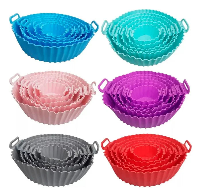 Kit de 6 Moldes de Silicona para Freidor