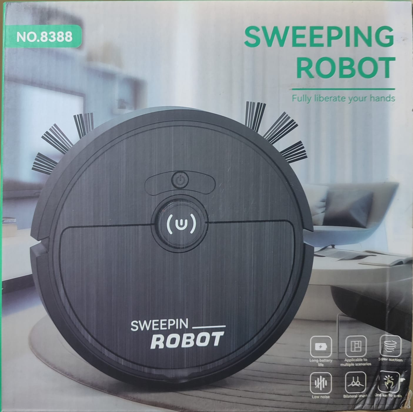 BARREDORA Y ASPIRADORA ROBOT INTELIGENTE