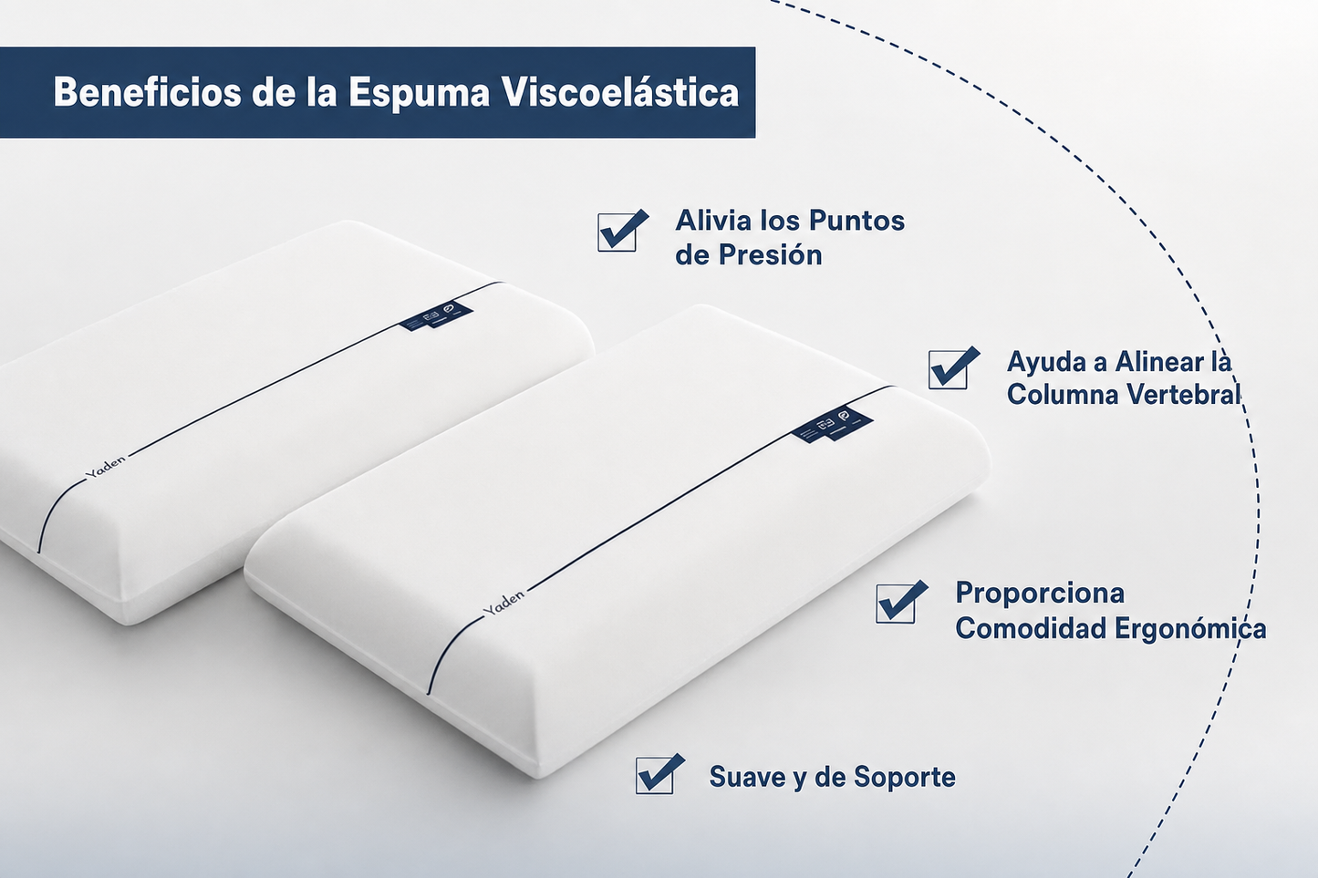 Almohada Memoria y Relajación